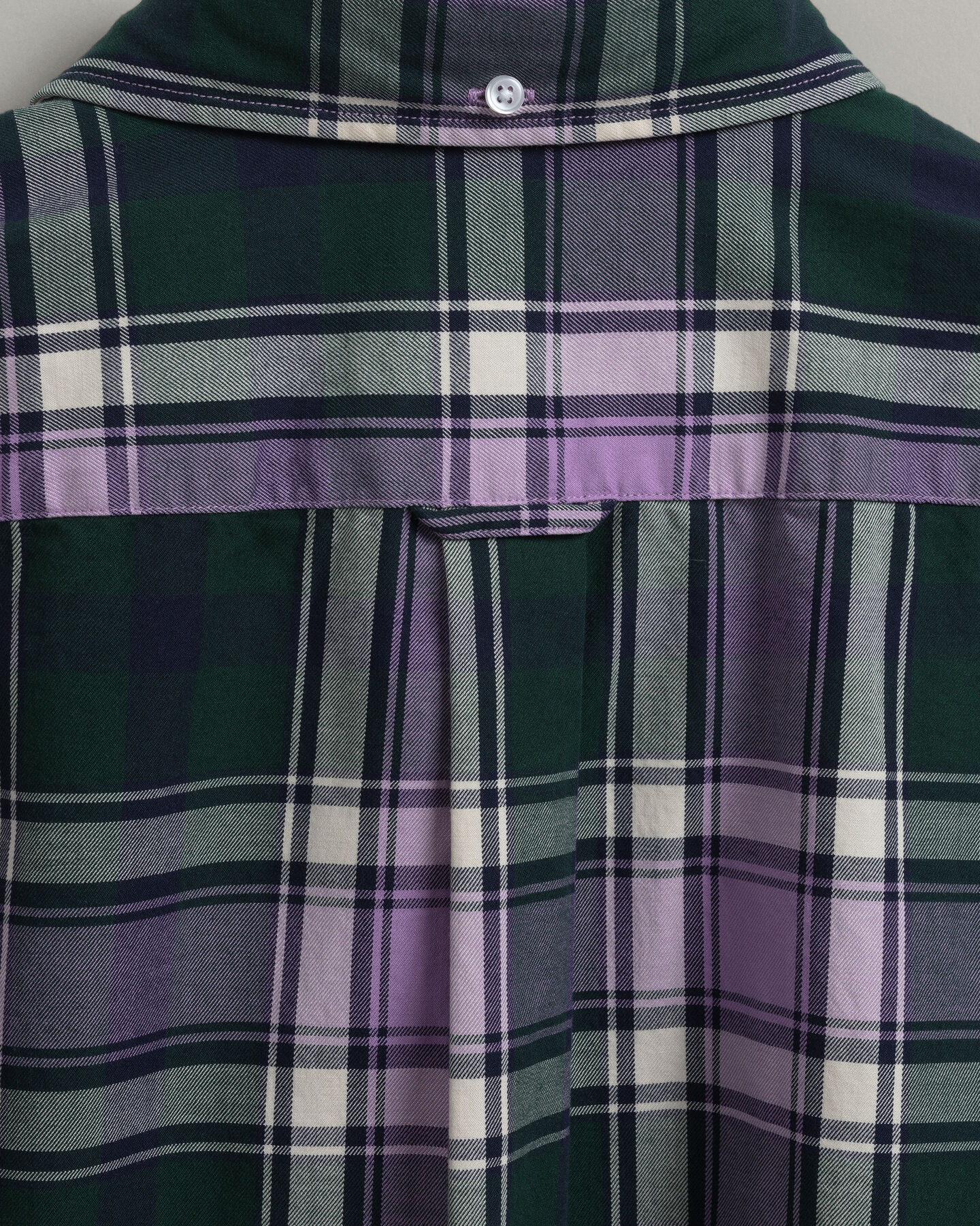 Oversized Twill Check Shirt