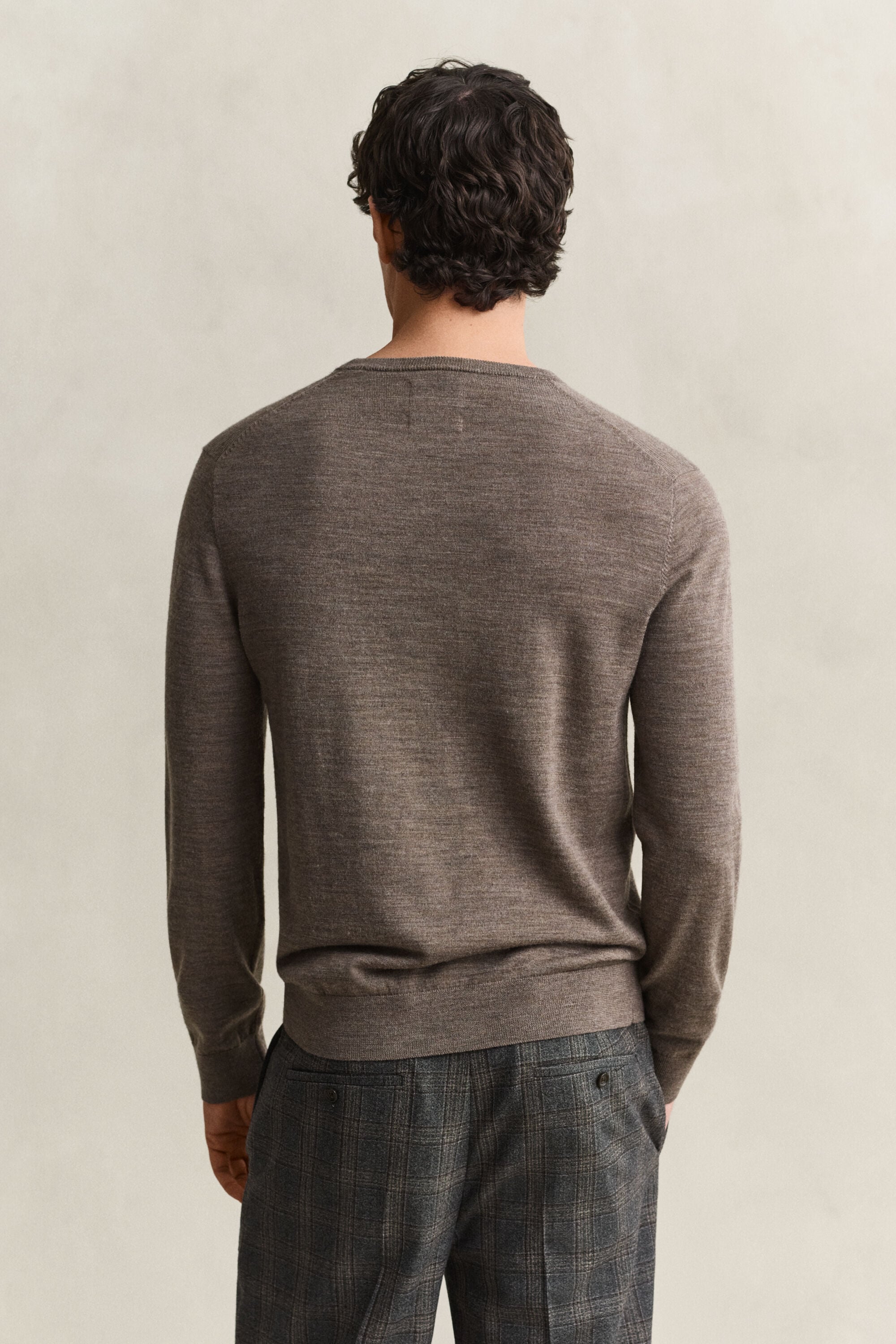 Merino Wool Crew Neck Sweater