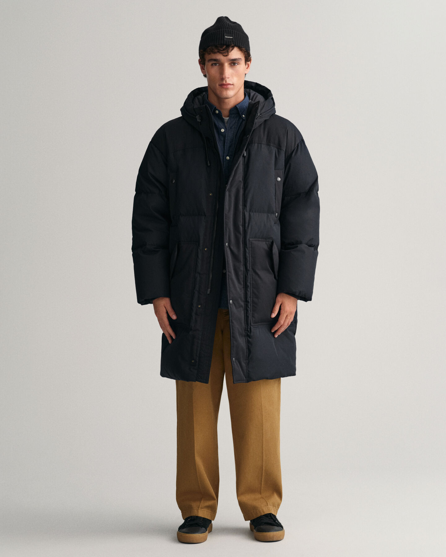 Long Down Puffer Jacket