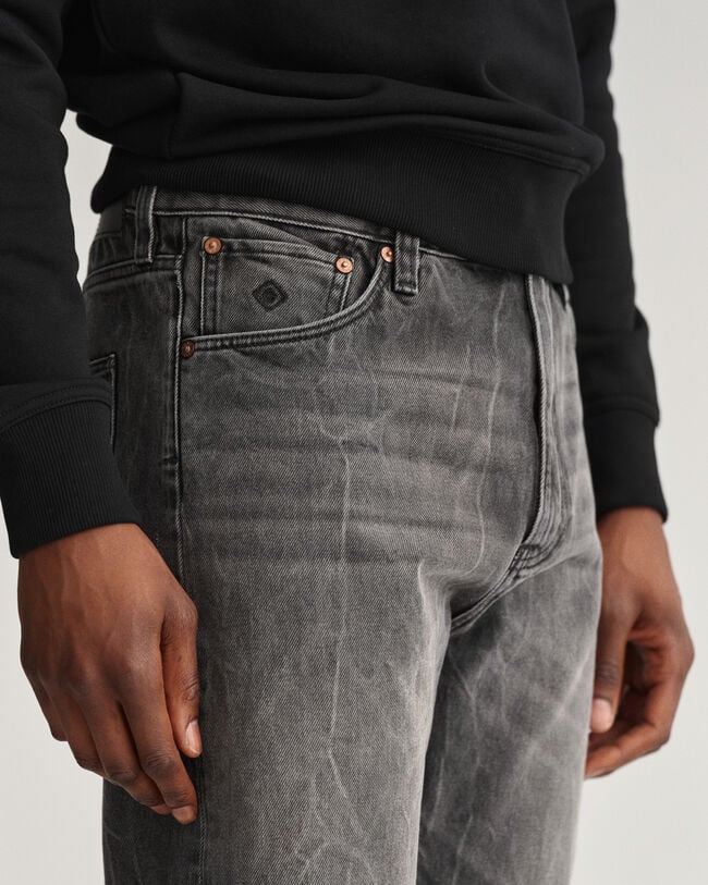 Hayes Slim Fit Vintage Wash Denim Jeans