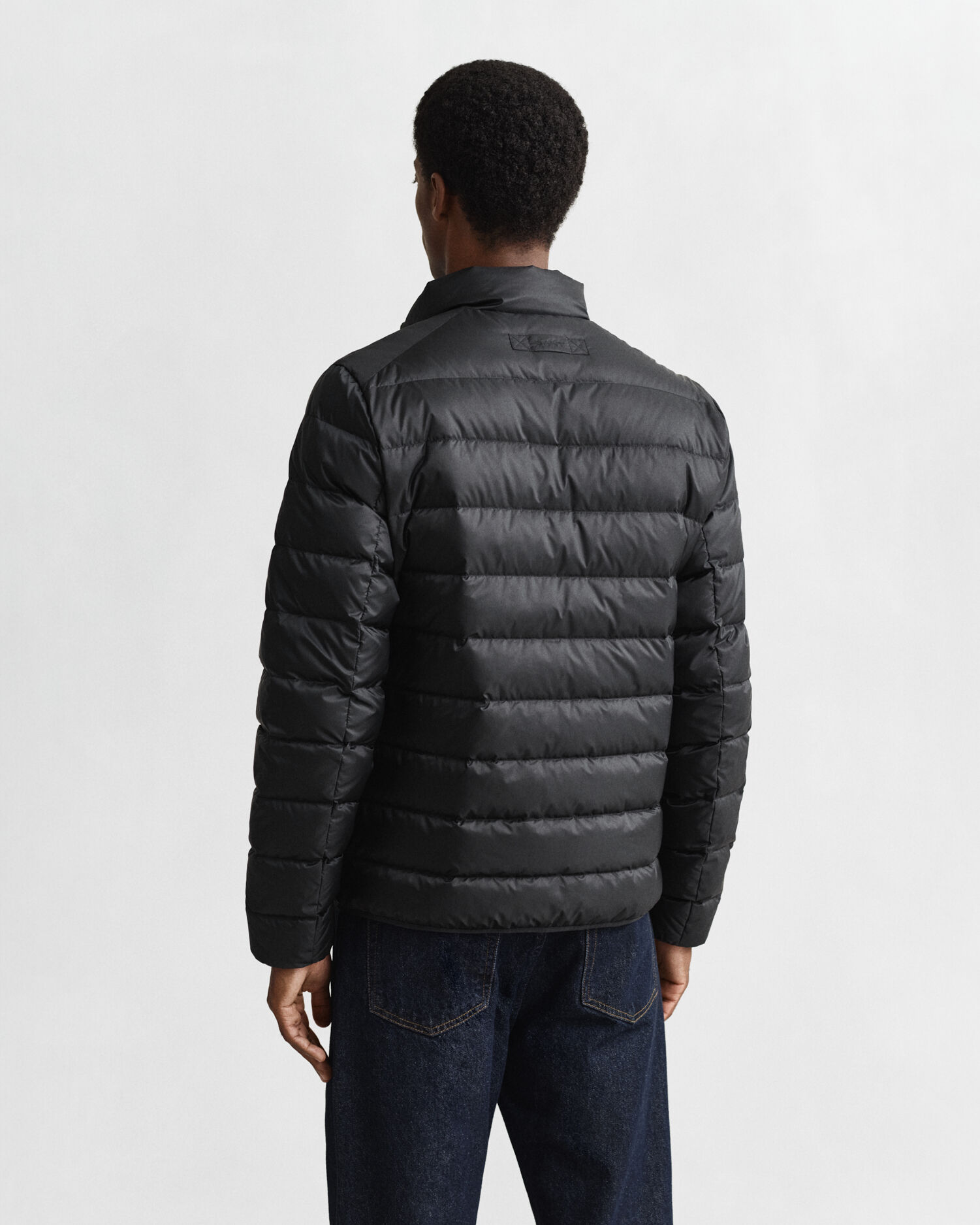 Light Down Jacket — BLACK