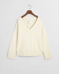 Herringbone V-Neck Sweater