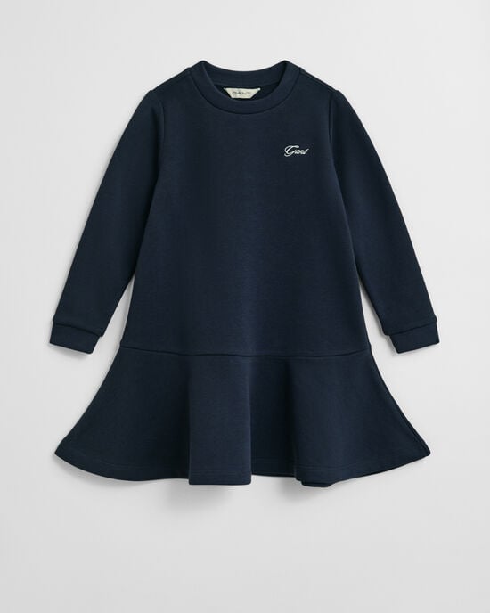 Girls Script Jersey Dress