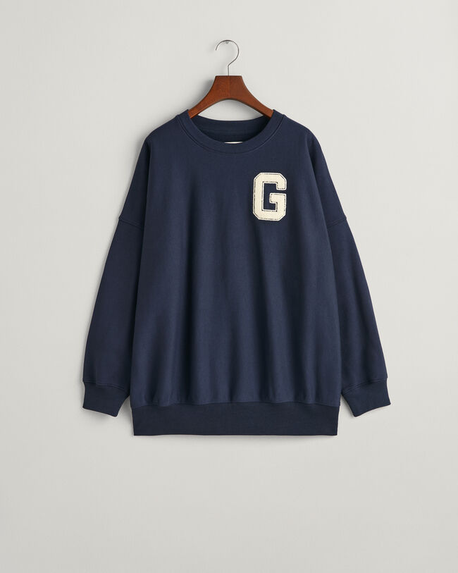 Oversized G Crew Neck Sweatshirt