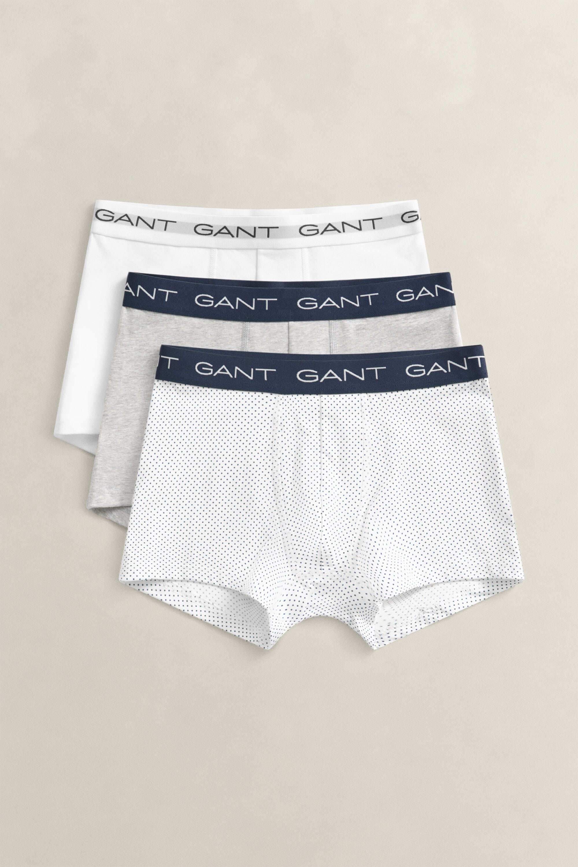 3-Pack Dot Print Trunks