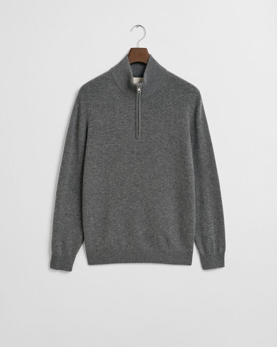 Cashmere Half-Zip Sweater