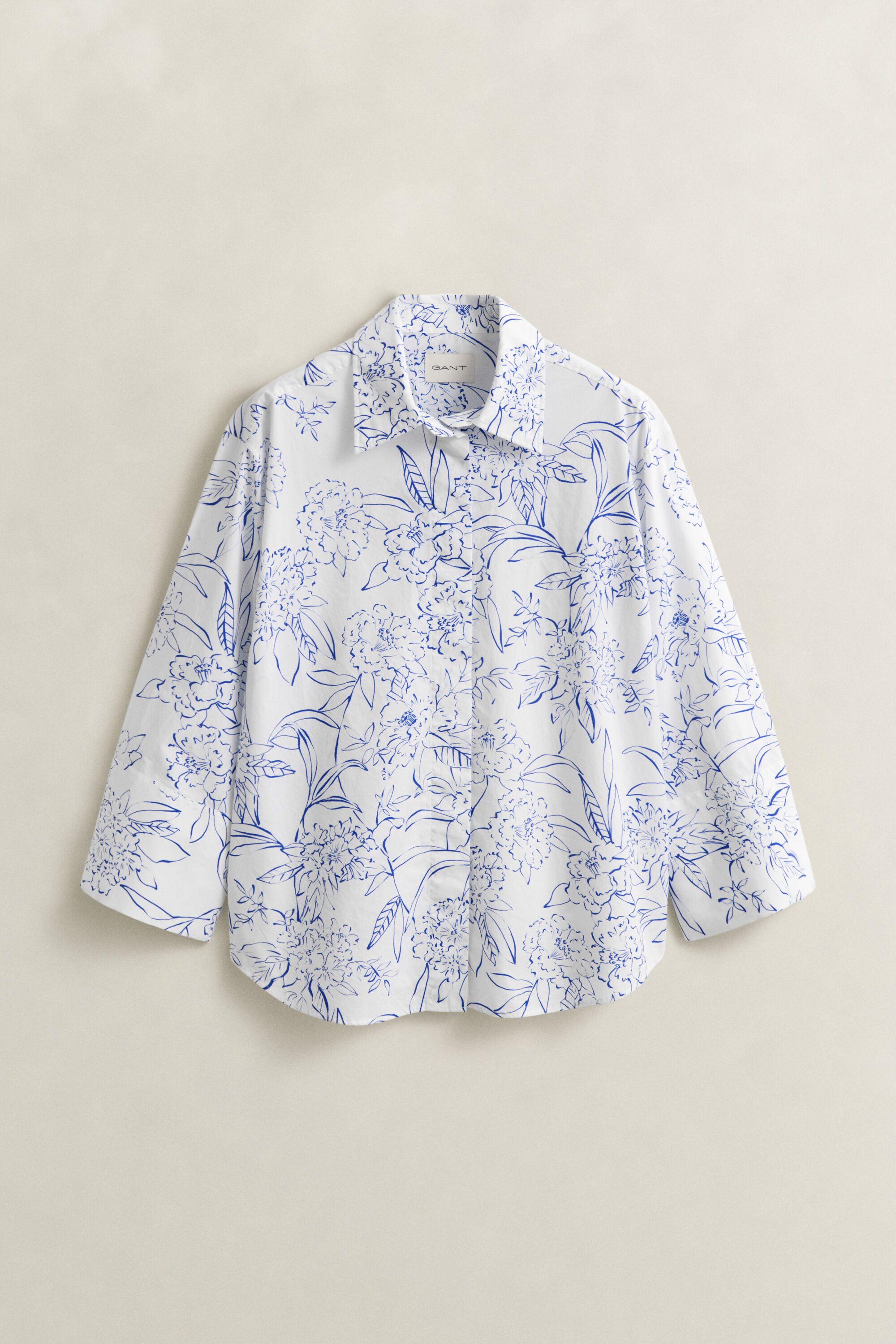Floral Poplin Shirt