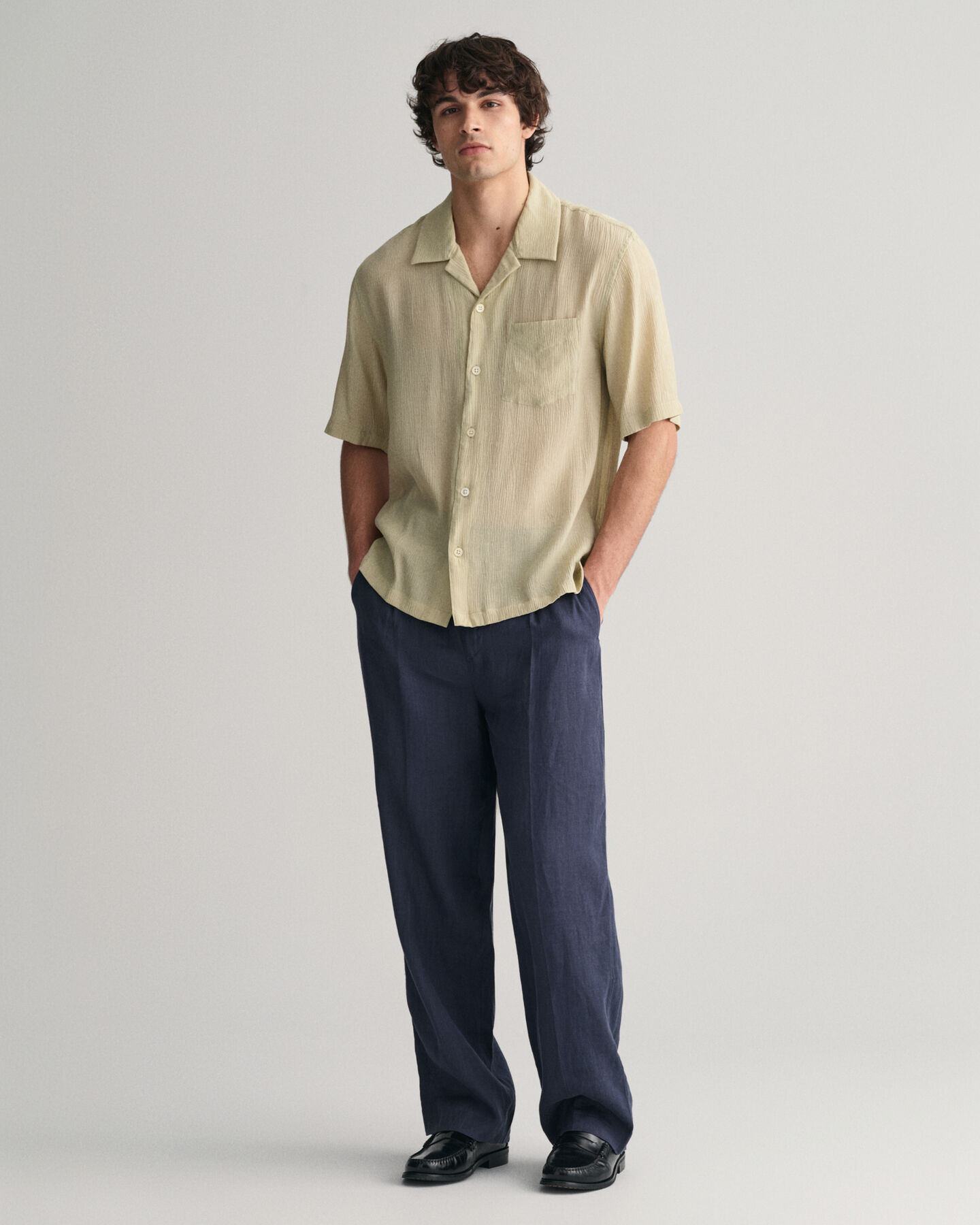 Relaxed Fit Textured Shirt
