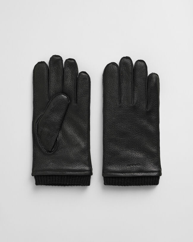 Cashmere Lined Leather Gloves