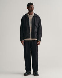 Pleated Twill Chinos