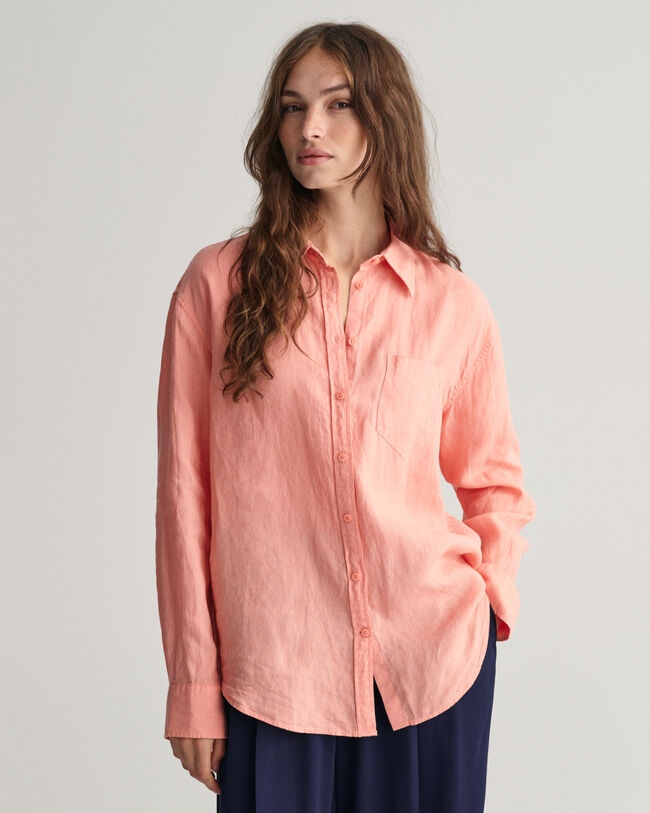 Relaxed Fit Linen Shirt