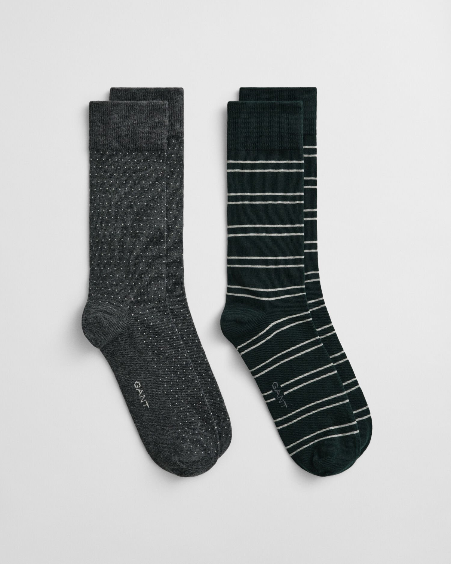 2-Pack Striped & Mini Dotted Socks Gift Box