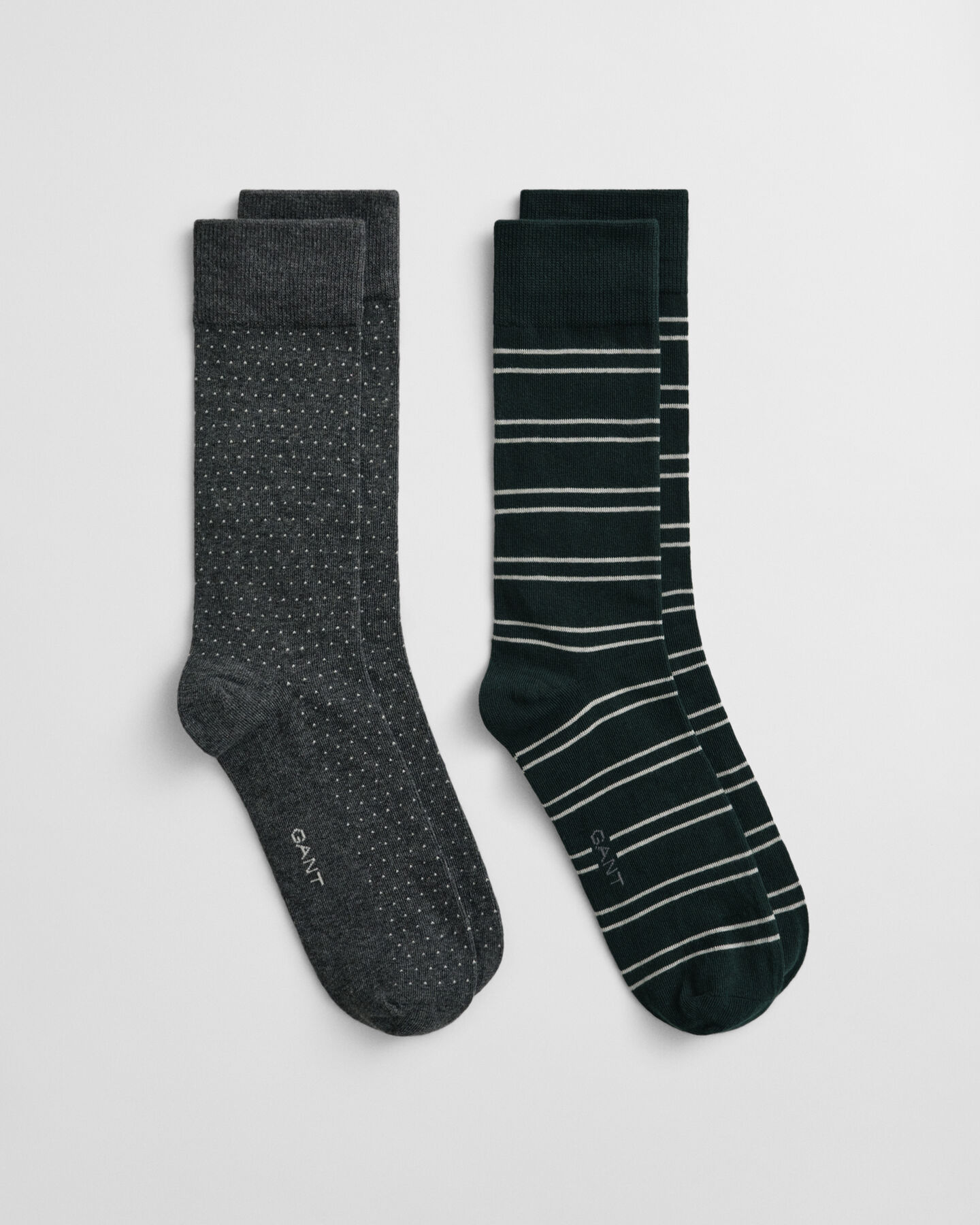 2-Pack Striped & Mini Dotted Socks Gift Box