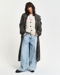 Herringbone V-Neck Cardigan