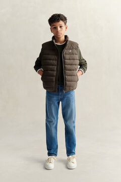 Teen Boys Lightweight Vest — SHADOW BROWN 7