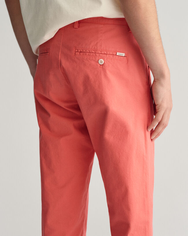 Slim Fit Sunfaded Chinos