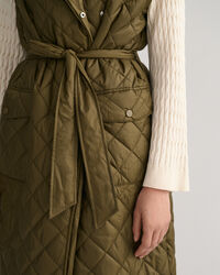 Long Quilted Vest
