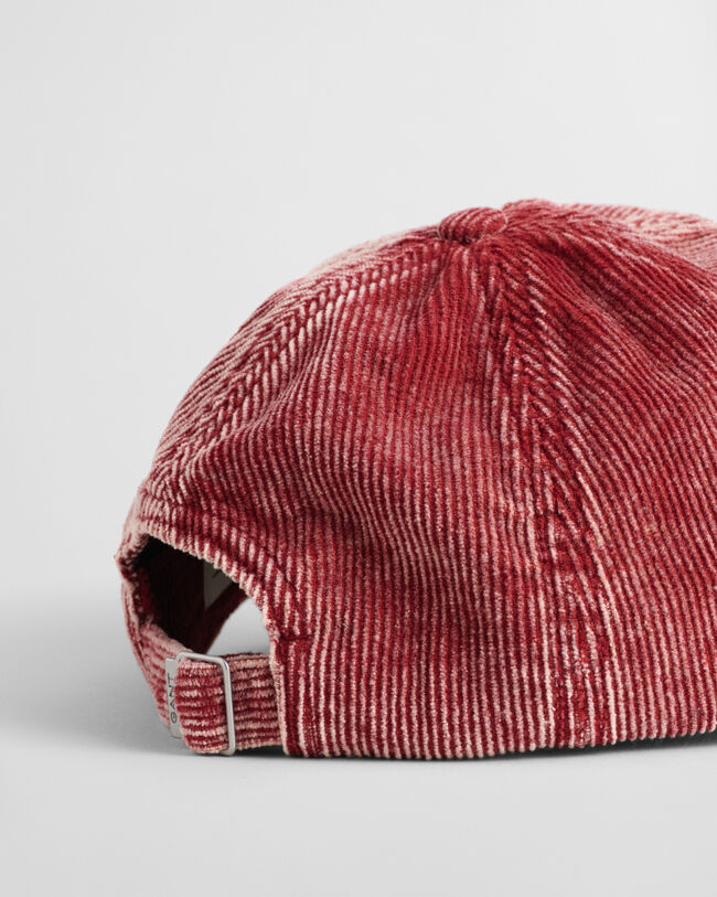 G Badge Washed Corduroy Cap
