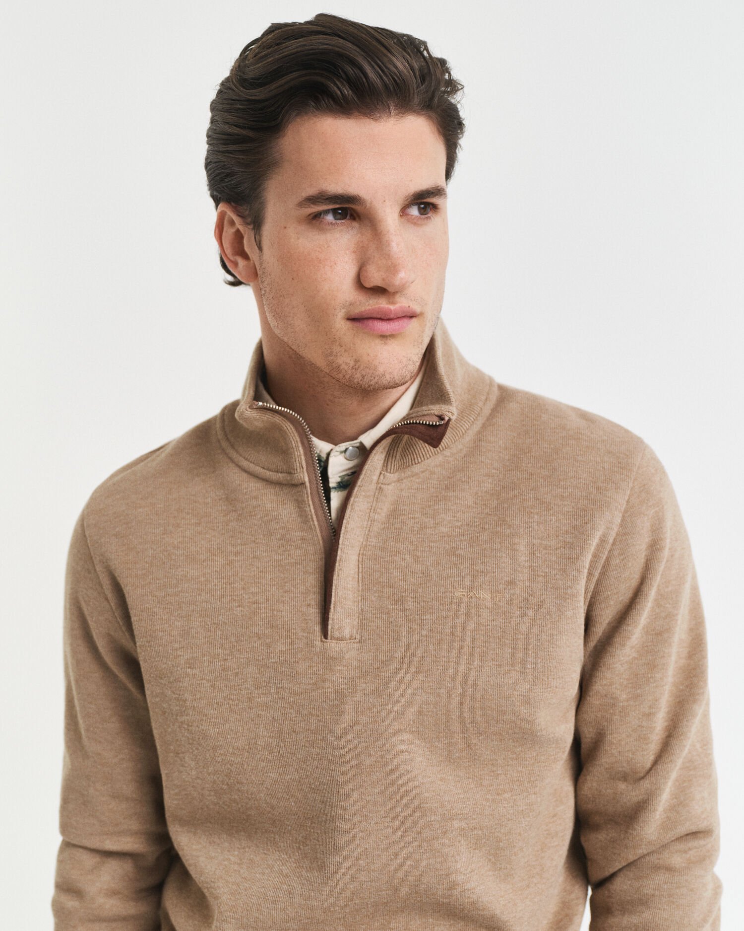 Sacker Rib Half-Zip Sweatshirt