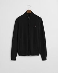 Superfine Lambswool Zip Cardigan