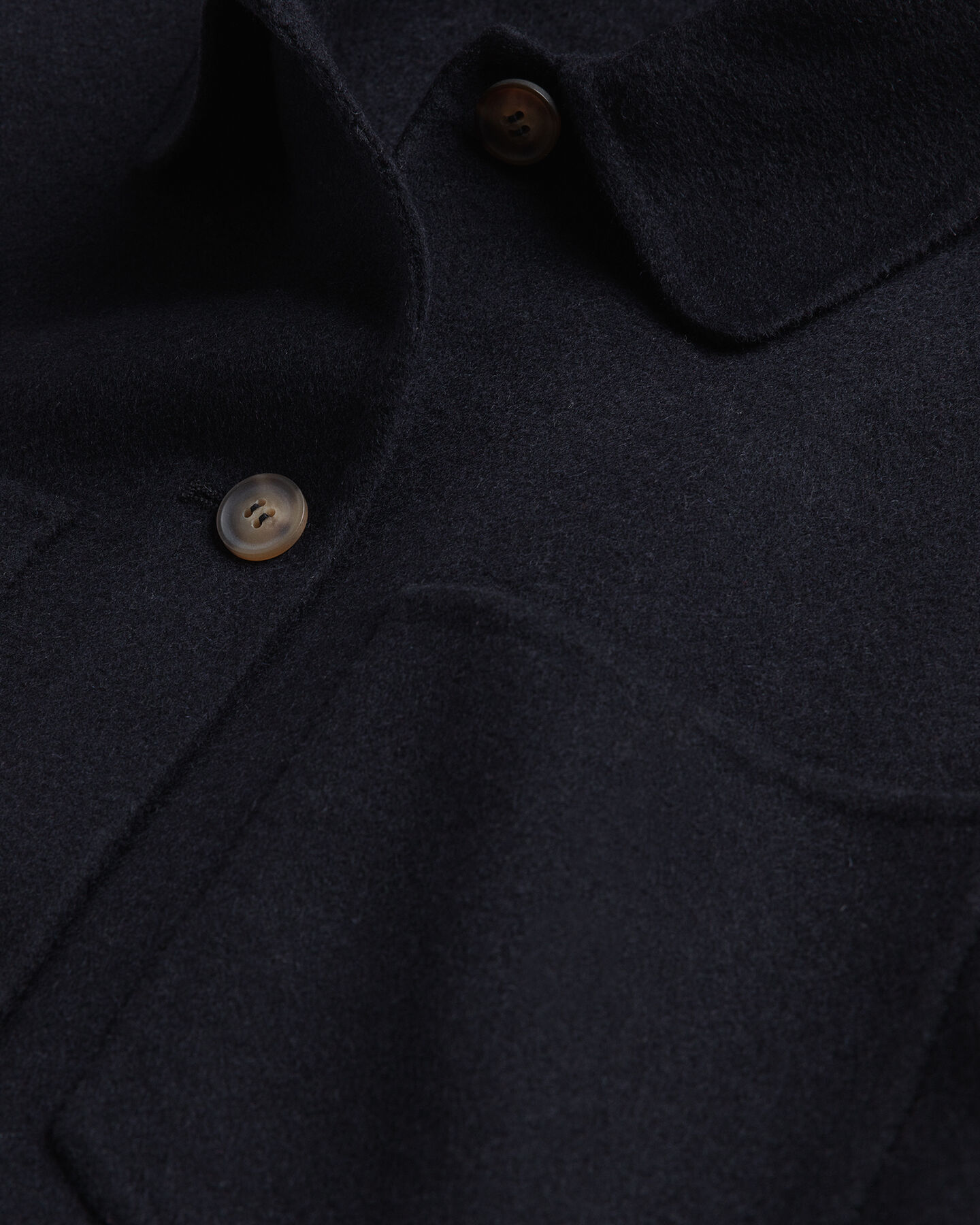 Handstitched Shirt Jacket