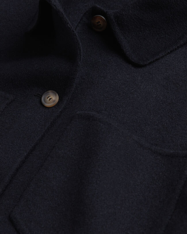 Handstitched Shirt Jacket