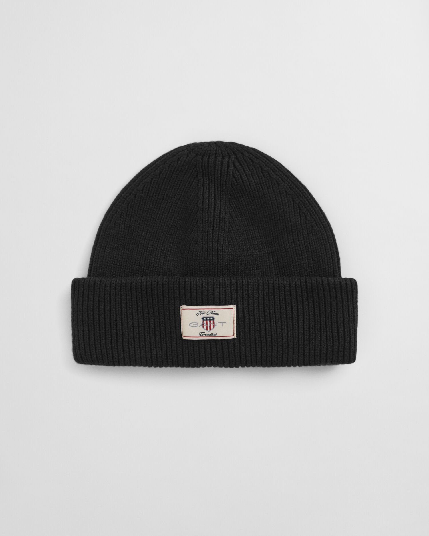 Ribbed Cotton Blend Beanie