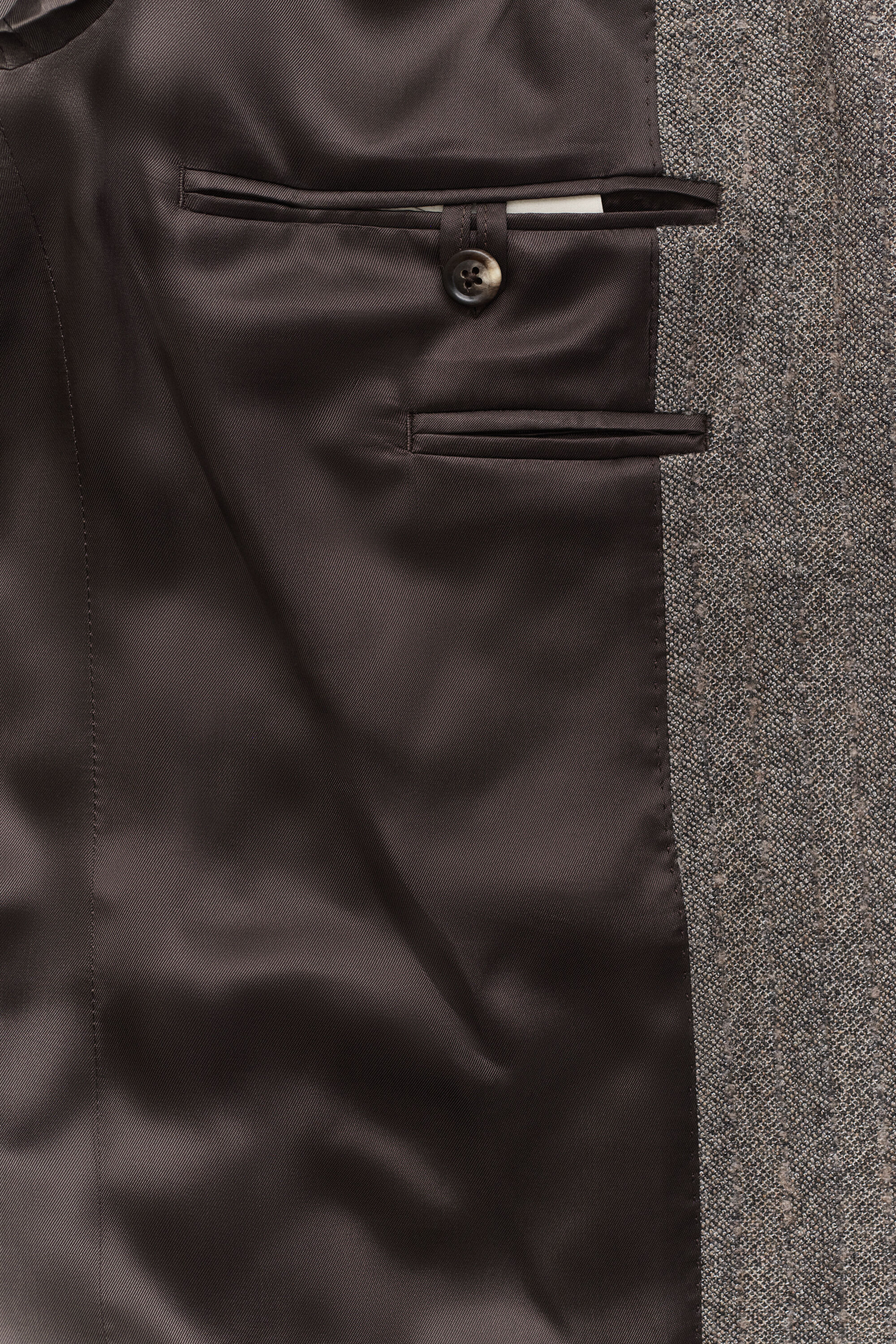 Pinstriped Suit Jacket