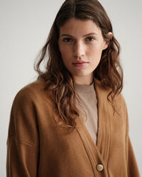 Solid Oversized Cardigan