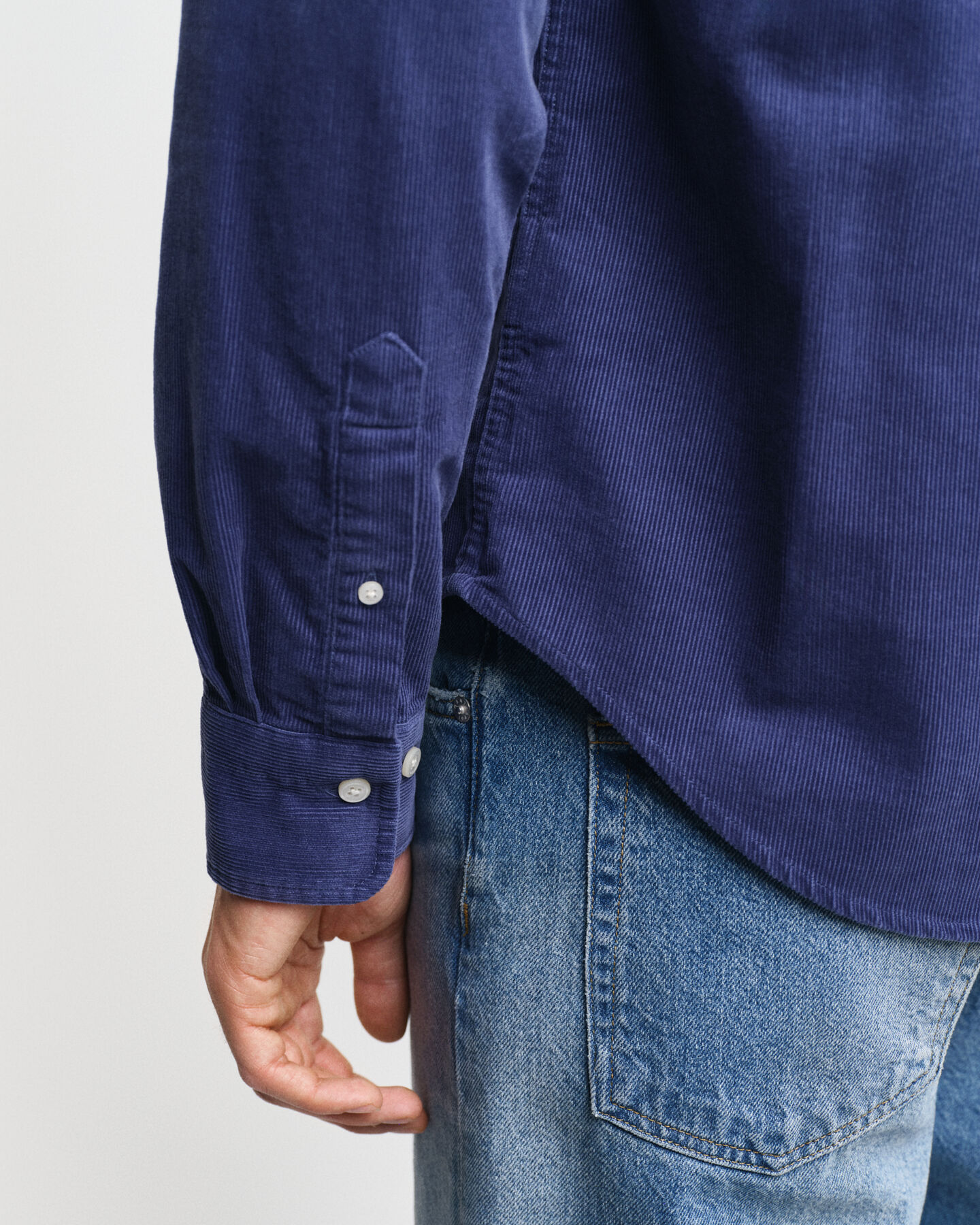 Regular Fit Corduroy Shirt