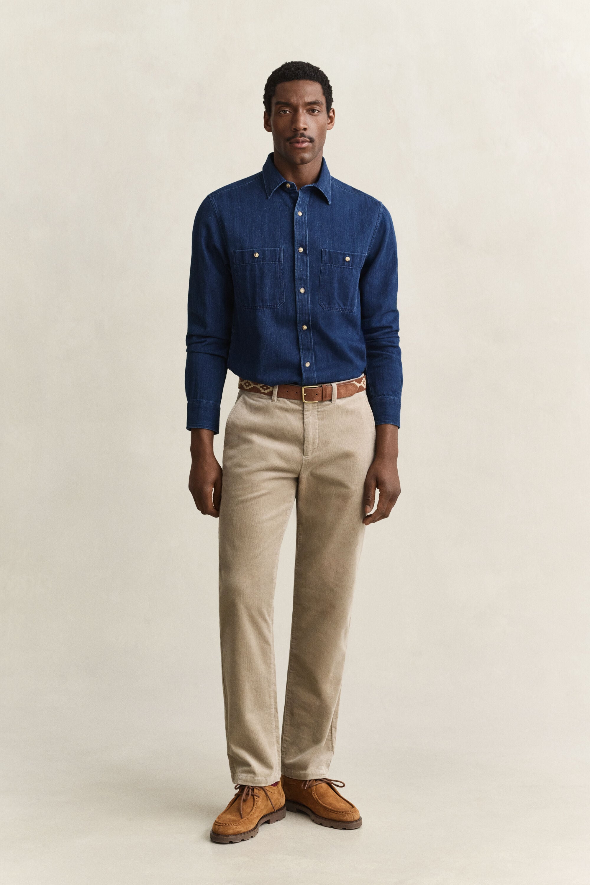 Regular Corduroy Chinos