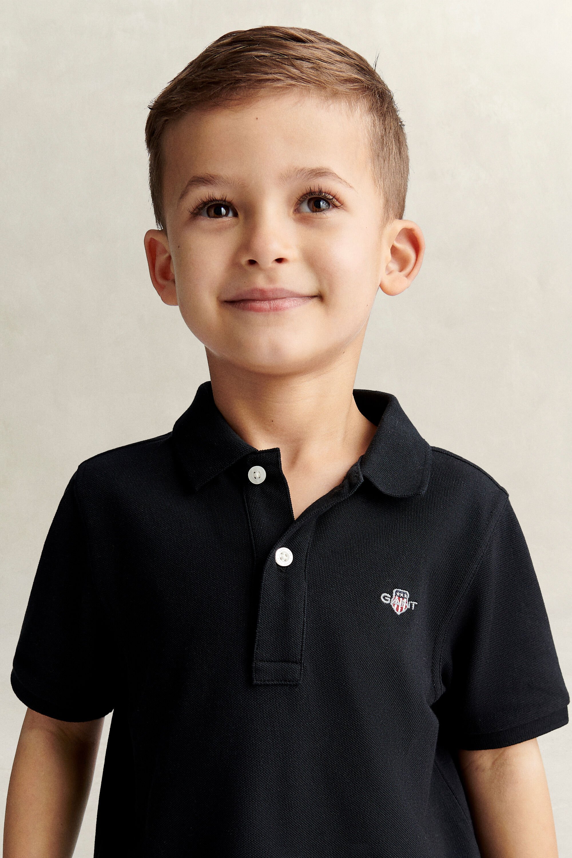 Kids Shield Piqué Polo Shirt