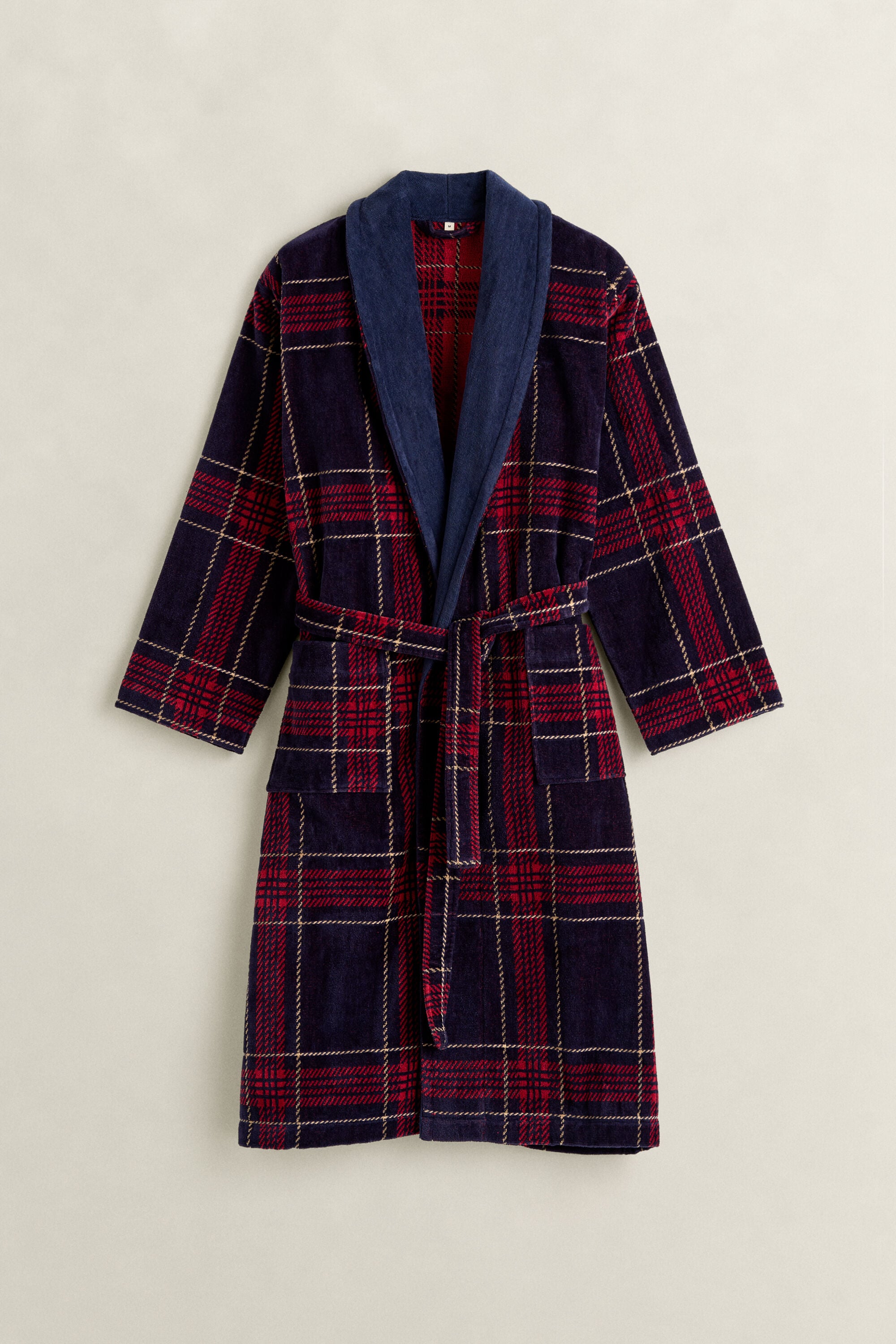 Holiday Check Robe