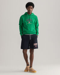 Retro Shield Sweat Shorts