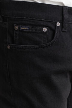Slim Clean Wash Jeans — BLACK 7