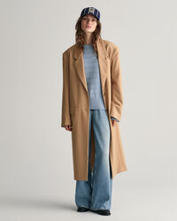 Tonal Striped Cotton Crew Neck Sweater