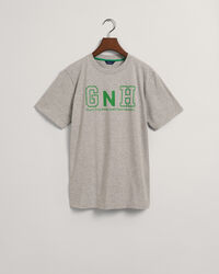 Teens GANT New Haven Print T-Shirt