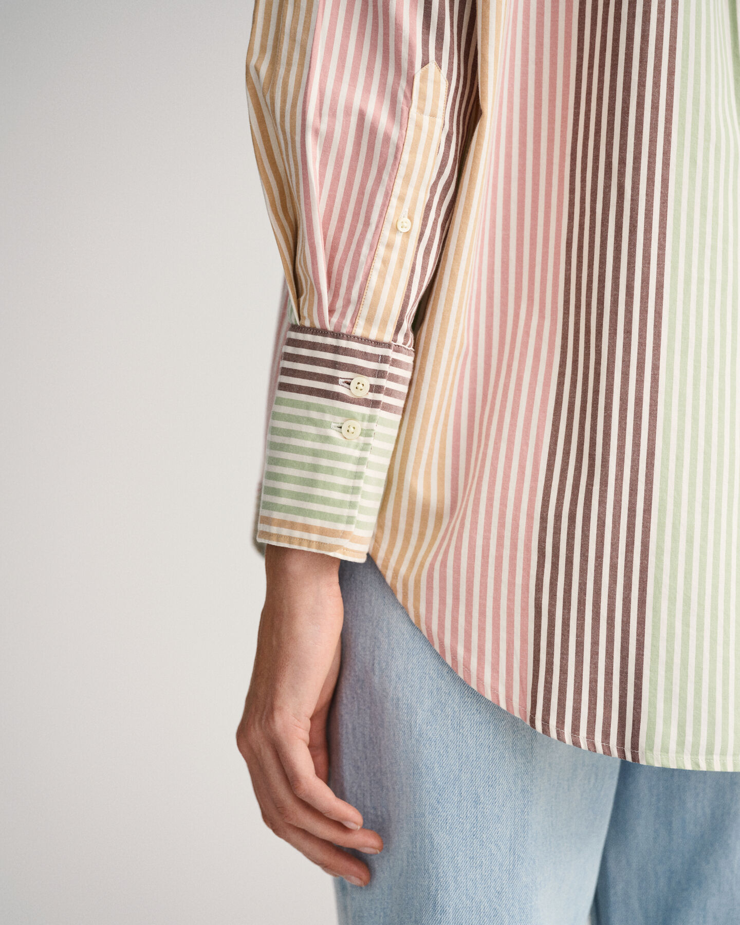 Relaxed Fit Multistripe Shirt