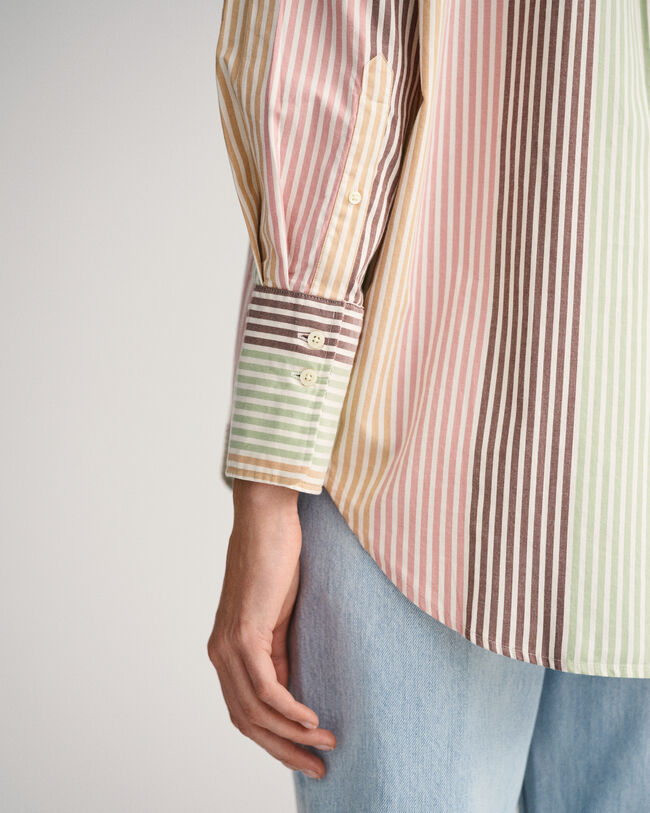 Relaxed Fit Multistripe Shirt