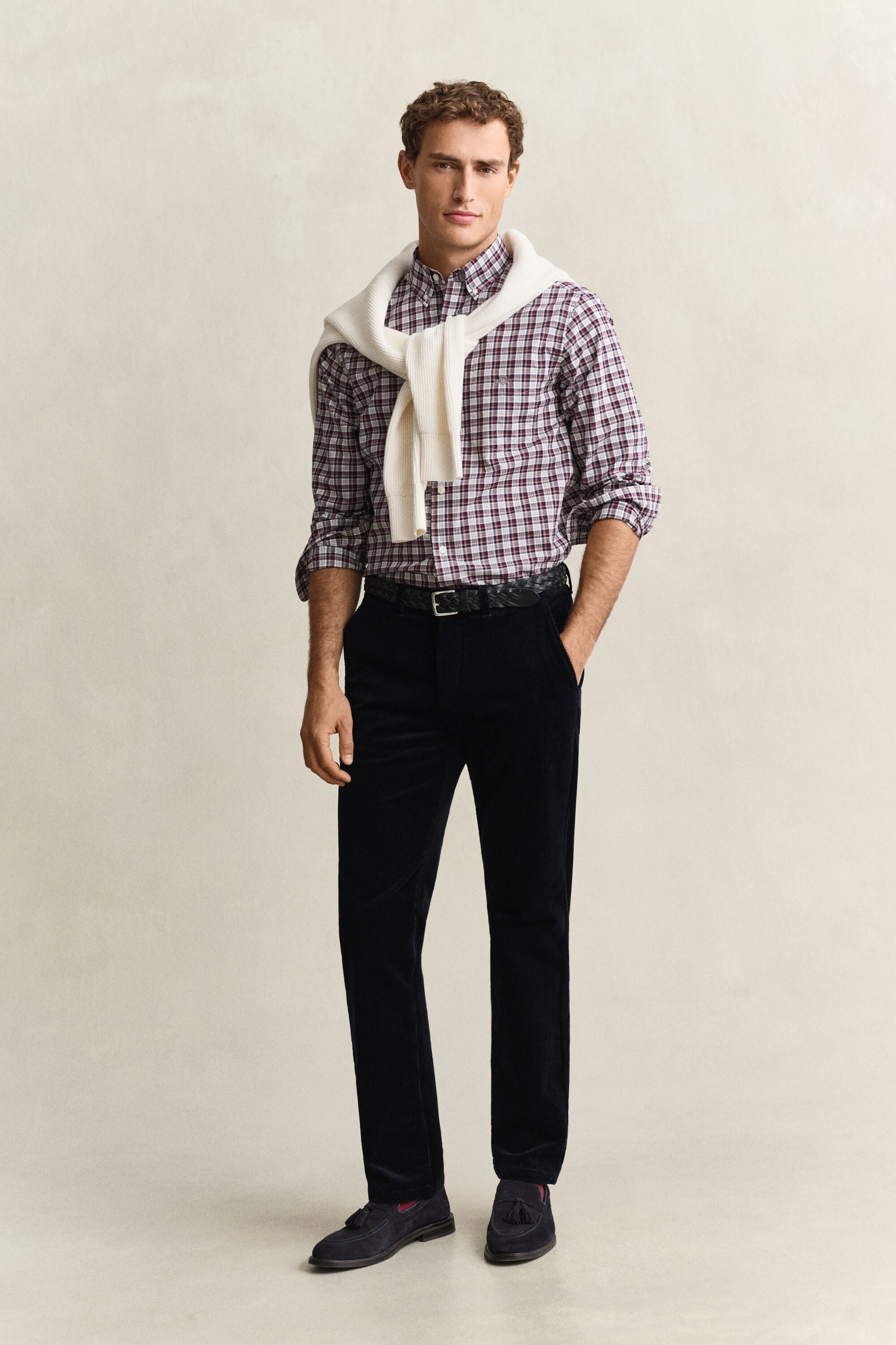Regular Corduroy Chinos