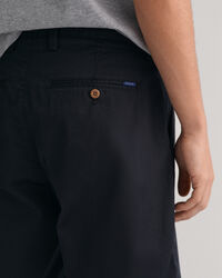 Hallden Slim Fit Twill Shorts