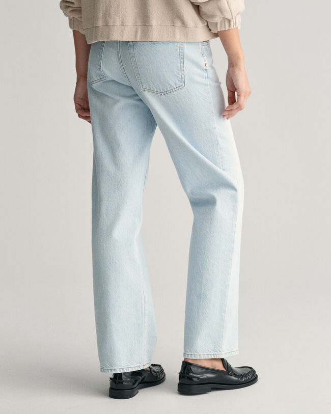 Straight Leg Rigid Jeans