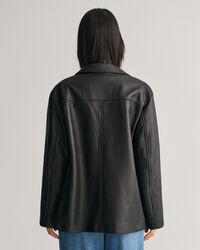 Leather Blazer Jacket