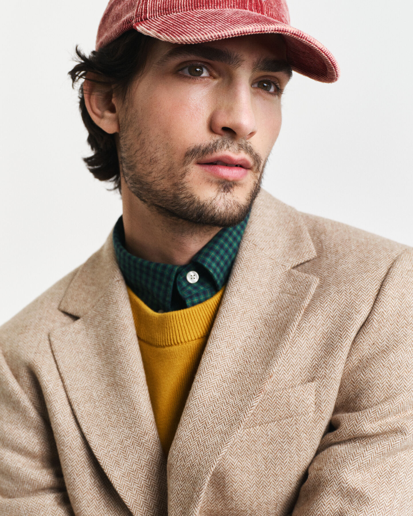 Herringbone Suit Blazer