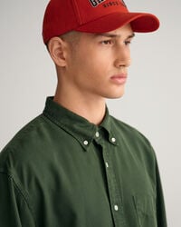 Relaxed Fit Garment-Dyed Lyocell Shirt