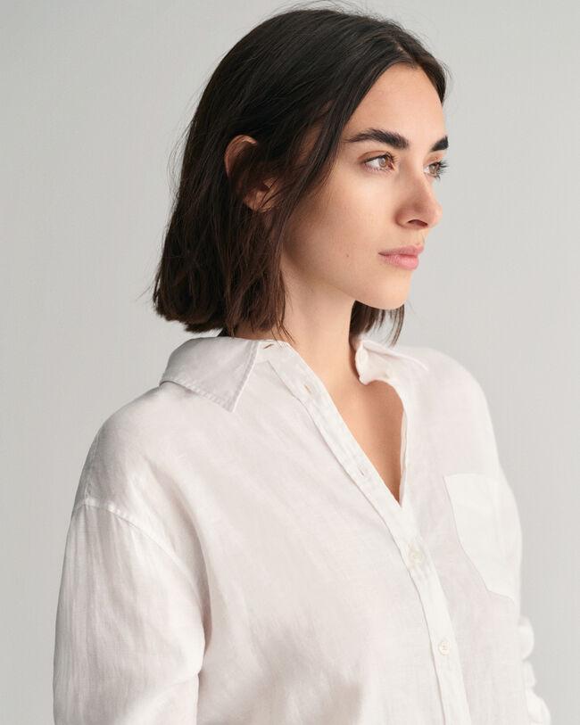 Relaxed Fit Linen Shirt