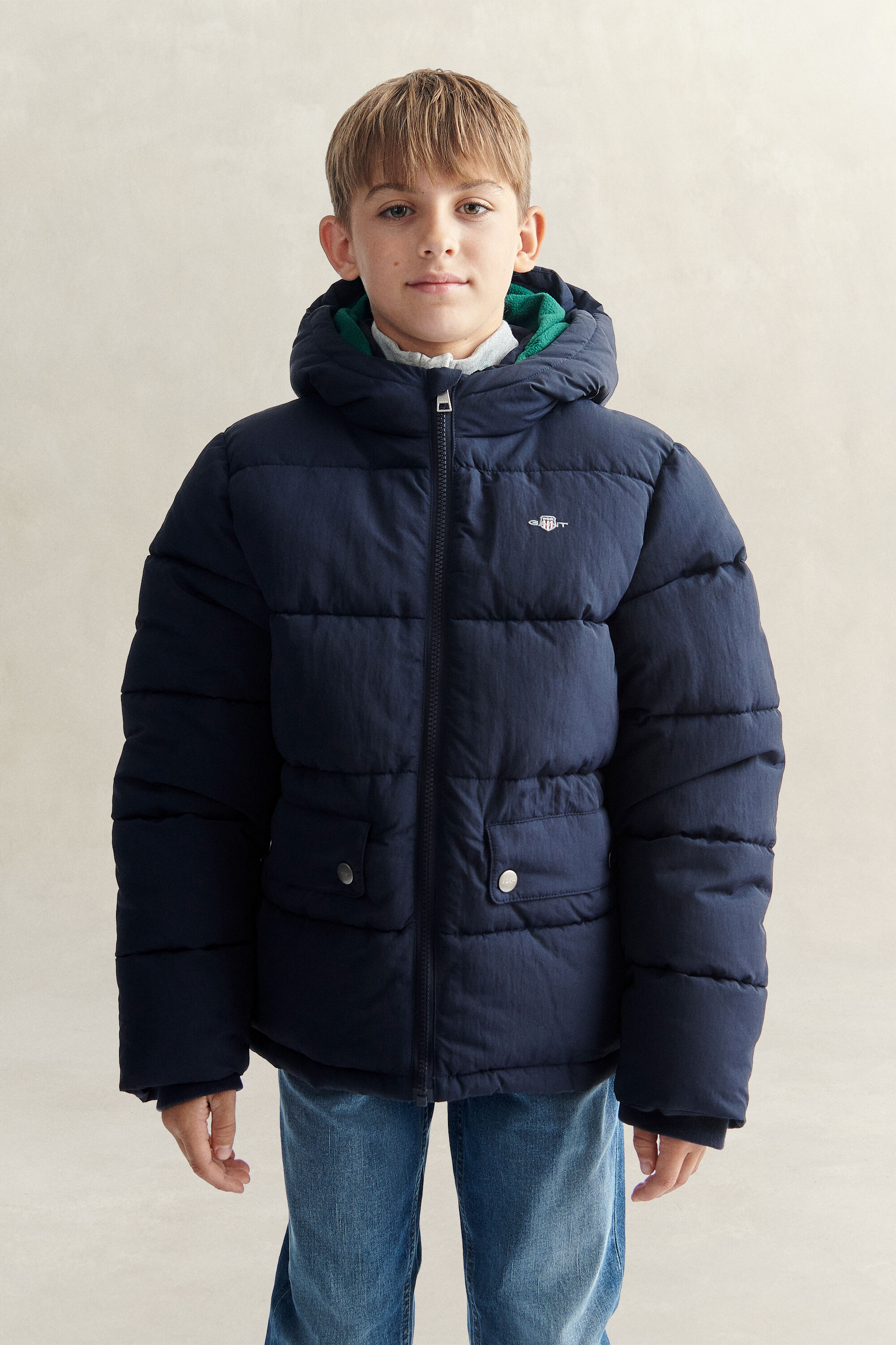 Teen Boys Baffle Jacket