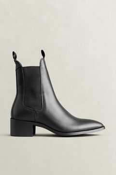 St Broomly Leather Chelsea Boots — BLACK 5