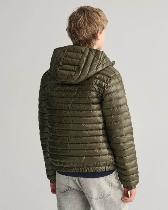Teens Shiny Lightweight Padded Down Jacket