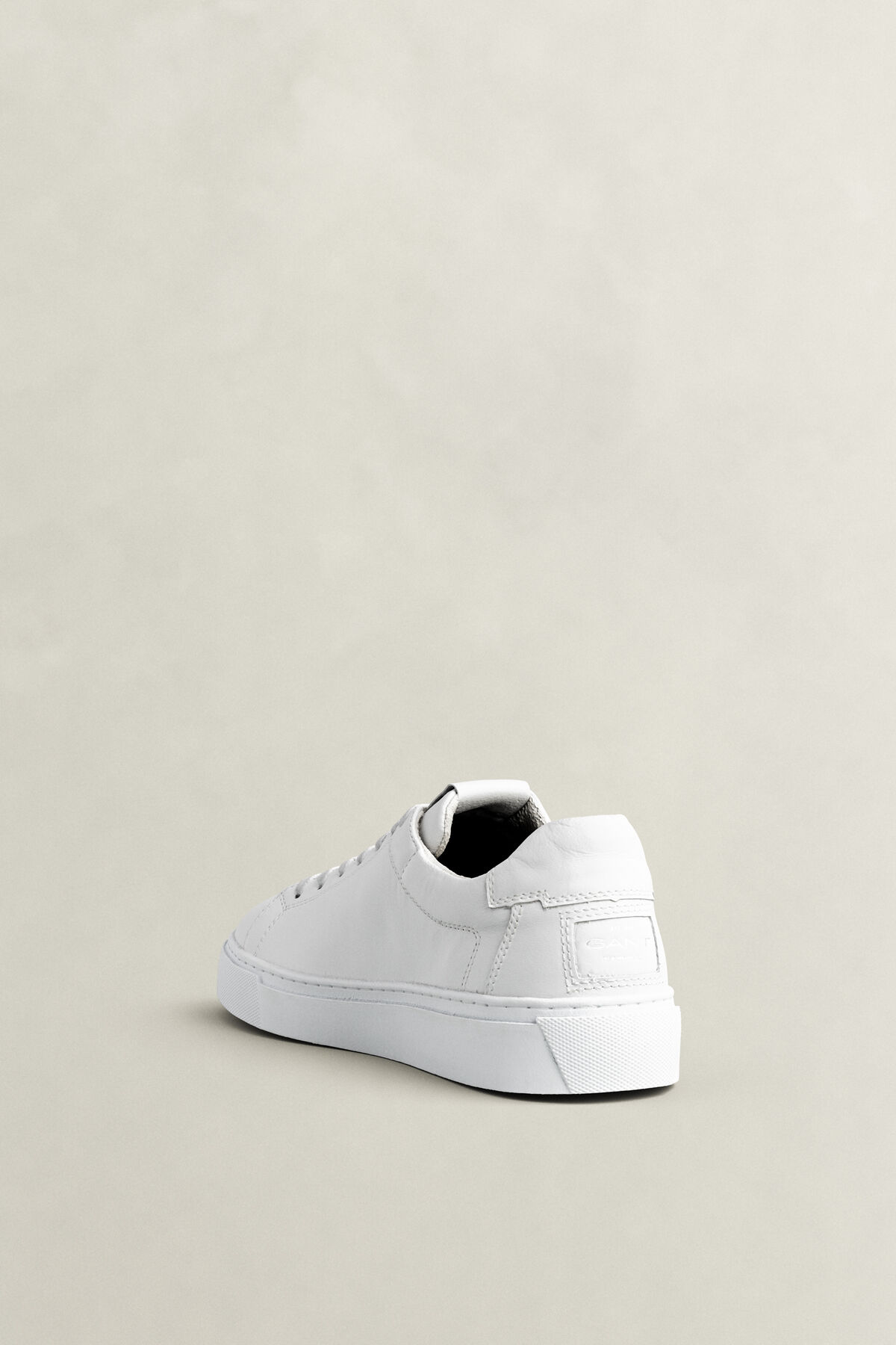 McJulien Leather Sneakers — WHITE
